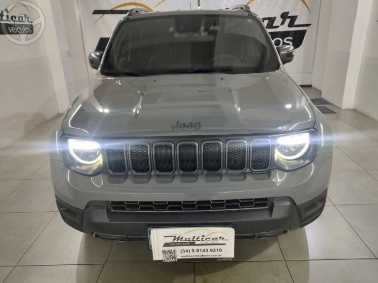 JEEP - RENEGADE 1.3 S T270 16V TURBO FLEX 4X4 4P AUTOMÁTICO - 2022/2022 - CINZA - R$ 127.900,00