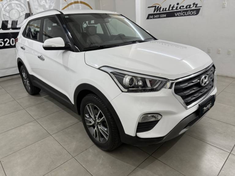 HYUNDAI - CRETA 2.0 16V FLEX PRESTIGE AUTOMÁTICO - 2017/2018 - BRANCA - R$ 94.900,00