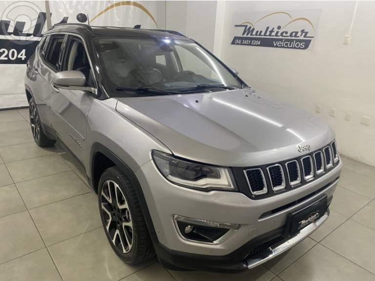 JEEP - COMPASS 2.0 16V FLEX LIMITED AUTOMÁTICO - 2020/2020 - CINZA - R$ 109.900,00