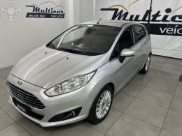 FORD - FIESTA 1.6 TITANIUM HATCH 16V FLEX 4P AUTOMÁTICO - 2015/2015 - PRATA - R$ 49.500,00
