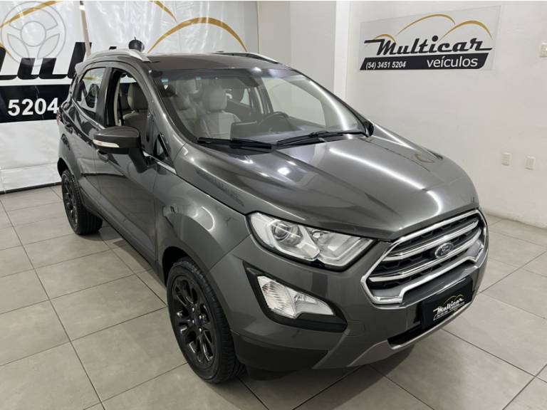 FORD - ECOSPORT 1.5 TITANIUM 16V FLEX 4P AUTOMÁTICO - 2019/2020 - CINZA - R$ 81.900,00