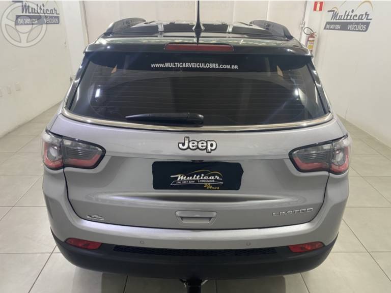 JEEP - COMPASS 2.0 16V FLEX LIMITED AUTOMÁTICO - 2020/2020 - CINZA - R$ 109.900,00