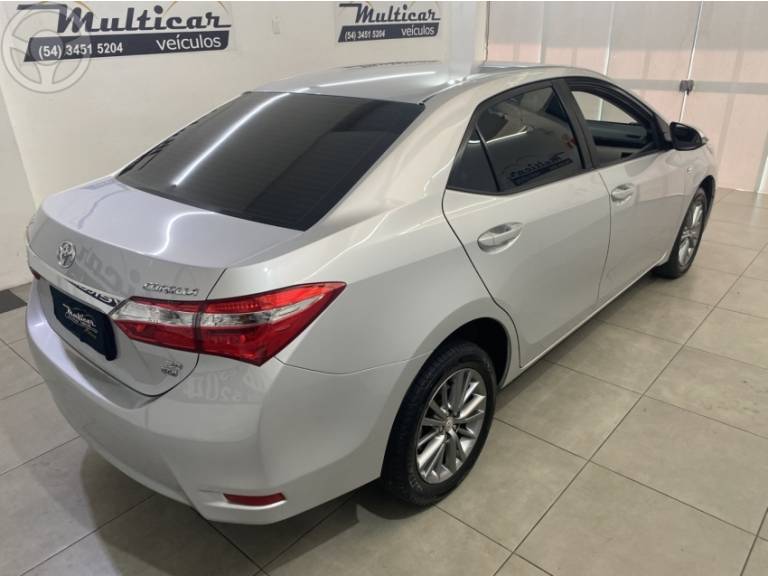 TOYOTA - COROLLA 2.0 XEI 16V FLEX 4P AUTOMÁTICO - 2016/2016 - PRATA - R$ 88.500,00