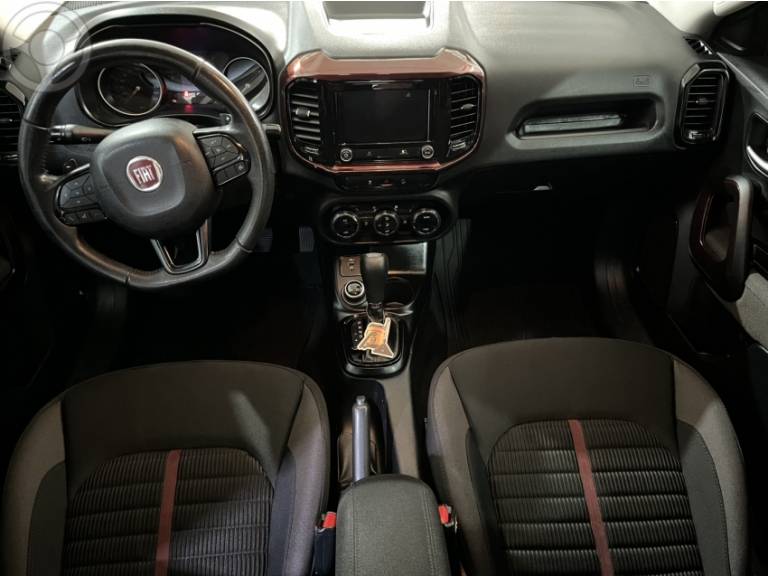 FIAT - TORO 2.0 16V TURBO DIESEL FREEDOM 4WD AT9 AUTOMÁTICO - 2020/2021 - BORDO - R$ 111.900,00