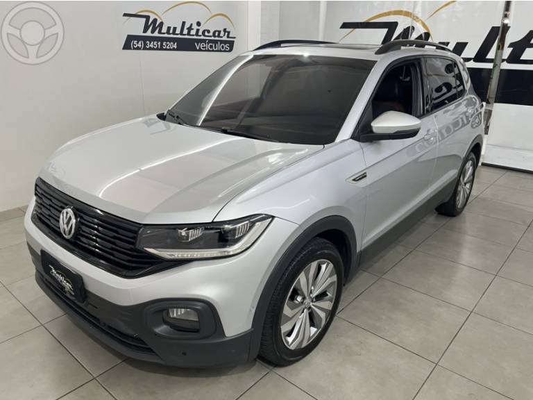 VOLKSWAGEN - T-CROSS 1.0 COMFORTLINE TSI FLEX 4P AUTOMÁTICO - 2020/2020 - PRATA - R$ 106.500,00
