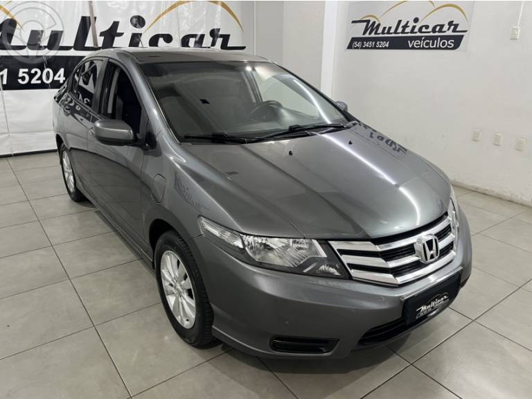 HONDA - CITY 1.5 LX 16V FLEX 4P MANUAL - 2012/2013 - CINZA - R$ 54.900,00