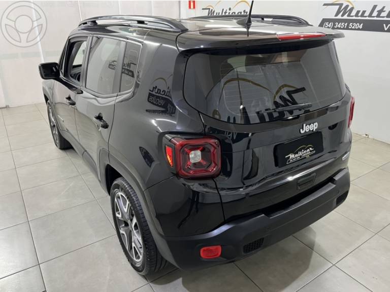 JEEP - RENEGADE 1.8 16V FLEX LONGITUDE 4P AUTOMÁTICO - 2019/2020 - PRETA - R$ 81.900,00