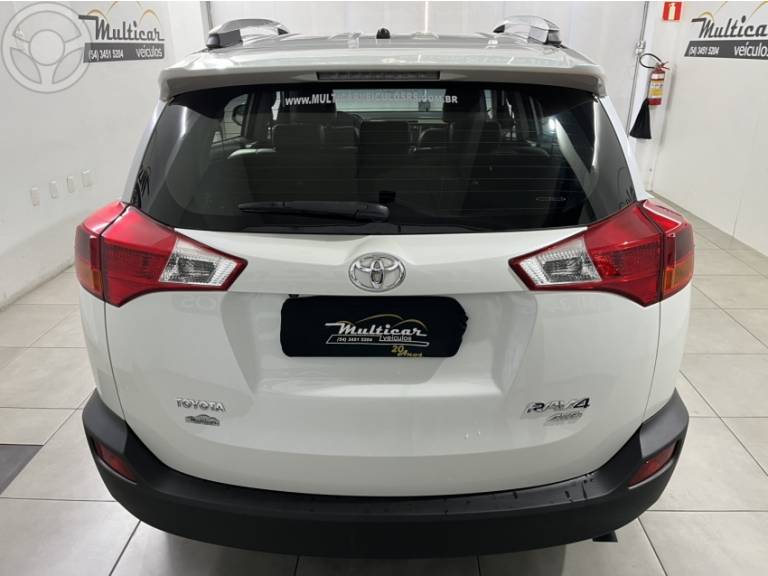 TOYOTA - RAV4 2.5 4X4 16V 4P AUTOMÁTICO - 2013/2013 - BRANCA - R$ 87.900,00