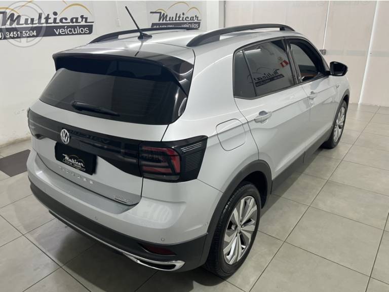 VOLKSWAGEN - T-CROSS 1.0 COMFORTLINE TSI FLEX 4P AUTOMÁTICO - 2020/2020 - PRATA - R$ 106.500,00