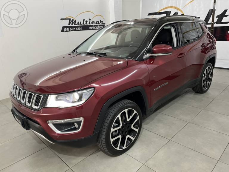 JEEP - COMPASS 2.0 16V DIESEL LIMITED 4X4 AUTOMÁTICO - 2021/2021 - VERMELHA - R$ 129.900,00
