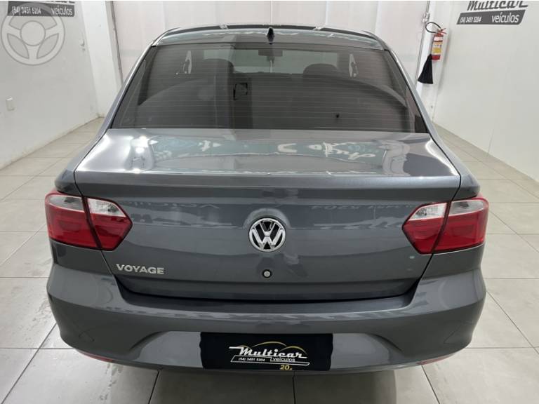 VOLKSWAGEN - VOYAGE 1.0 12V MPI TOTALFLEX TRENDLINE 4P MANUAL - 2022/2023 - CINZA - R$ 59.900,00