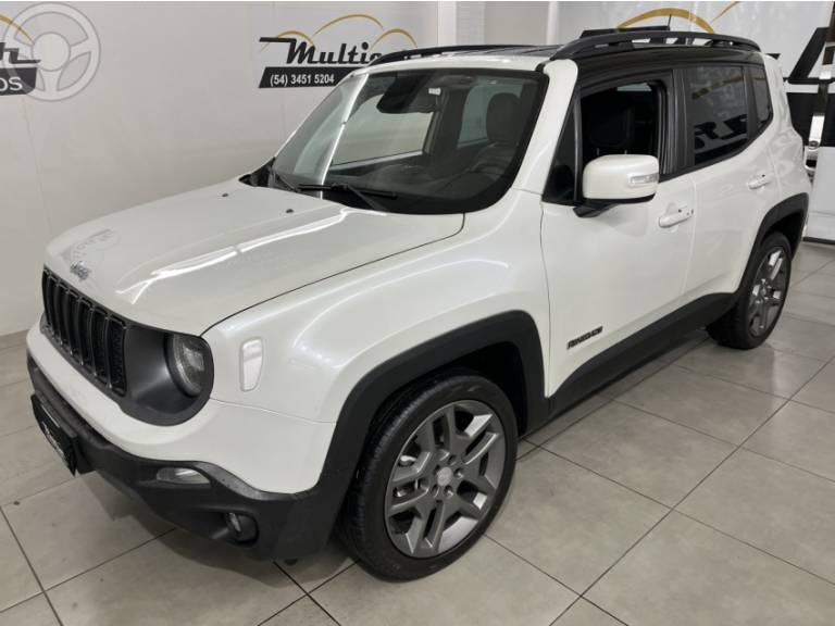 JEEP - RENEGADE 1.8 16V FLEX LIMITED 4P AUTOMÁTICO - 2019/2020 - BRANCA - R$ 85.900,00