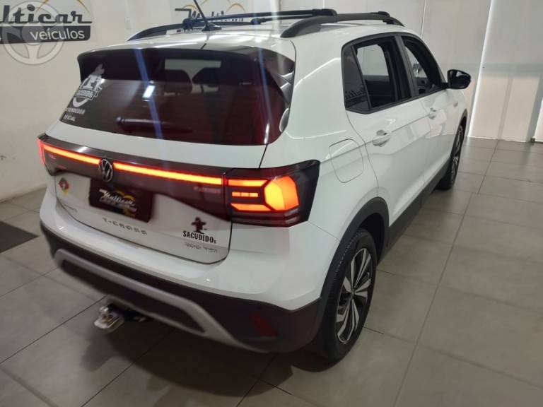VOLKSWAGEN - T-CROSS 1.0 TSI 12V FLEX 4P AUTOMÁTICO - 2024/2025 - BRANCA - R$ 134.900,00