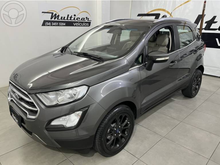 FORD - ECOSPORT 1.5 TITANIUM 16V FLEX 4P AUTOMÁTICO - 2019/2020 - CINZA - R$ 81.900,00