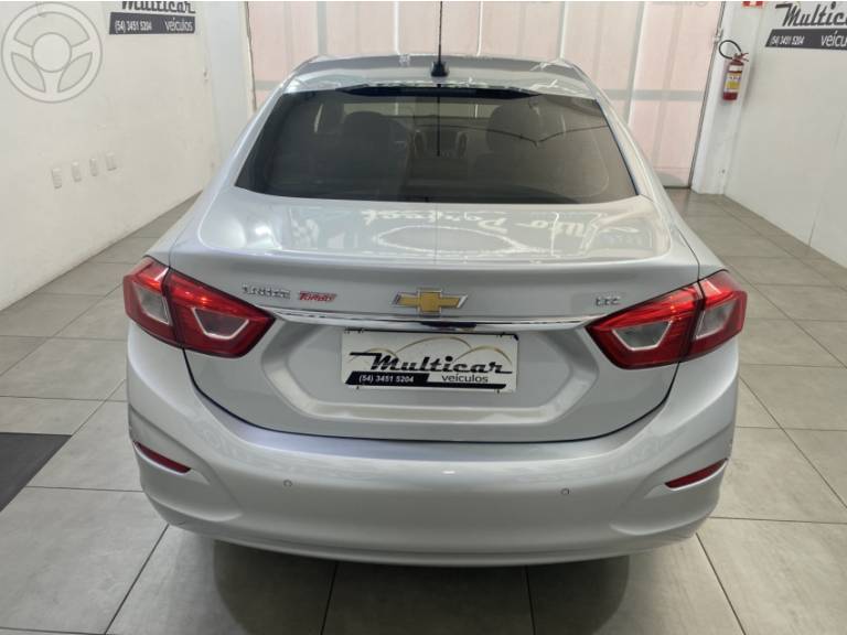 CHEVROLET - CRUZE 1.4 TURBO LTZ 16V FLEX 4P AUTOMÁTICO - 2018/2018 - PRATA - R$ 99.000,00