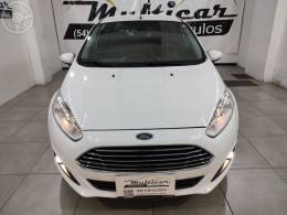 FORD - FIESTA 1.6 TITANIUM HATCH 16V FLEX 4P AUTOMÁTICO - 2015/2016 - BRANCA - R$ 55.900,00