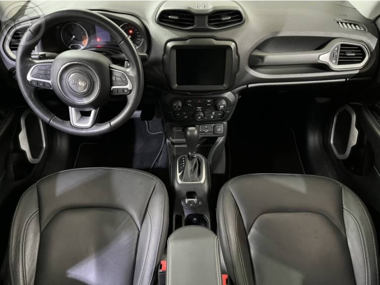 JEEP - RENEGADE 1.8 16V FLEX LONGITUDE 4P AUTOMÁTICO - 2019/2020 - PRETA - R$ 81.900,00