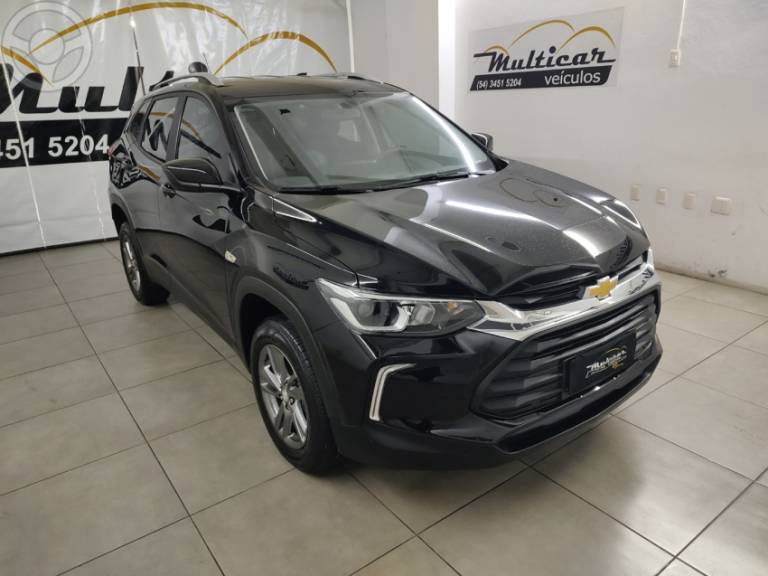 CHEVROLET - TRACKER 1.0 12V LT TURBO FLEX 4P AUTOMÁTICO - 2020/2021 - PRETA - R$ 92.500,00