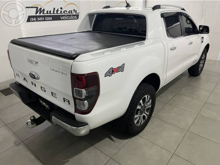 FORD - RANGER 3.2 LIMITED 4X4 CD 20V DIESEL 4P AUTOMÁTICO - 2022/2022 - BRANCA - R$ 183.900,00