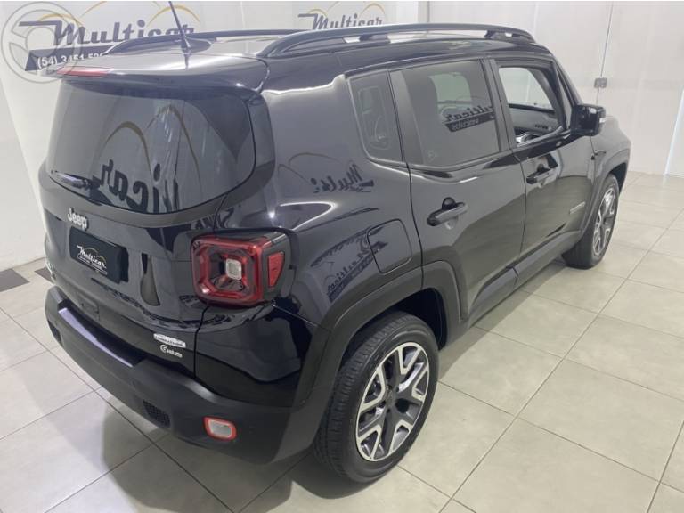 JEEP - RENEGADE 2.0 16V TURBO DIESEL LONGITUDE 4P 4X4 AUTOMÁTICO - 2020/2021 - PRETA - R$ 109.900,00