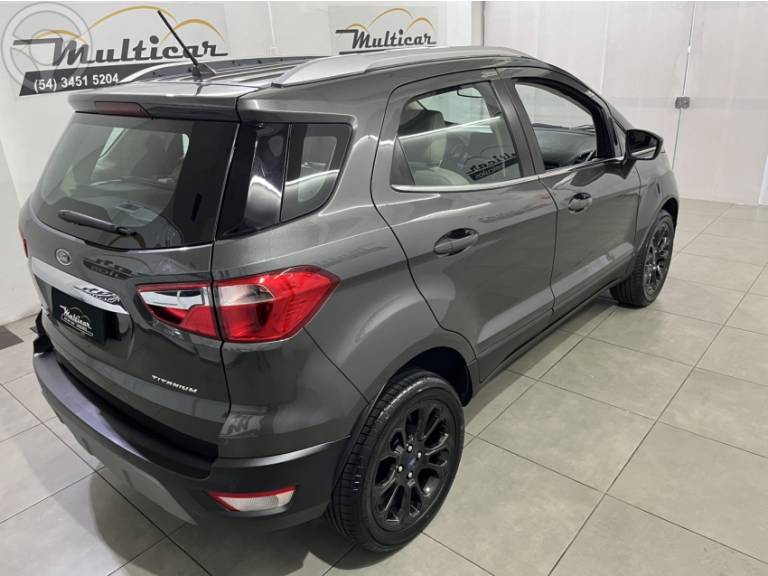 FORD - ECOSPORT 1.5 TITANIUM 16V FLEX 4P AUTOMÁTICO - 2019/2020 - CINZA - R$ 81.900,00