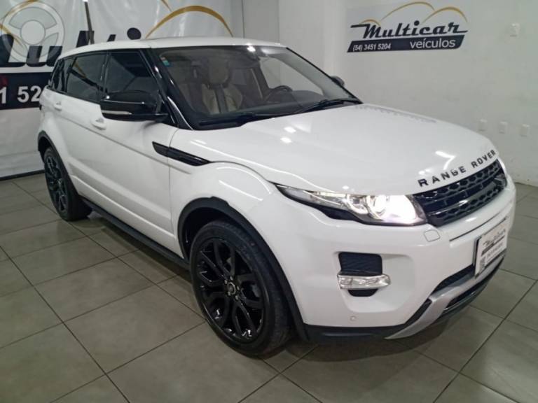 LAND ROVER - RANGE ROVER EVOQUE 2.0 DYNAMIC 4WD 16V 4P AUTOMÁTICO - 2012/2013 - BRANCA - R$ 104.900,00