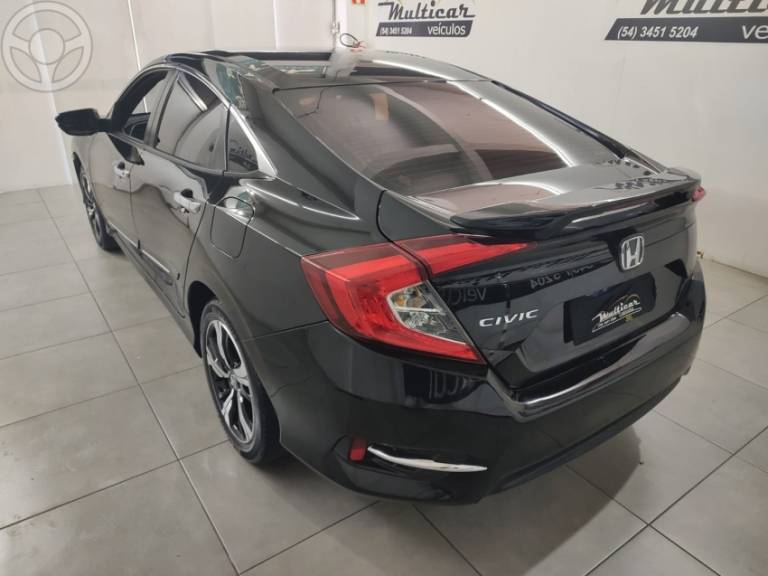 HONDA - CIVIC 2.0 16V FLEXONE EX 4P CVT - 2017/2017 - PRETA - R$ 104.000,00