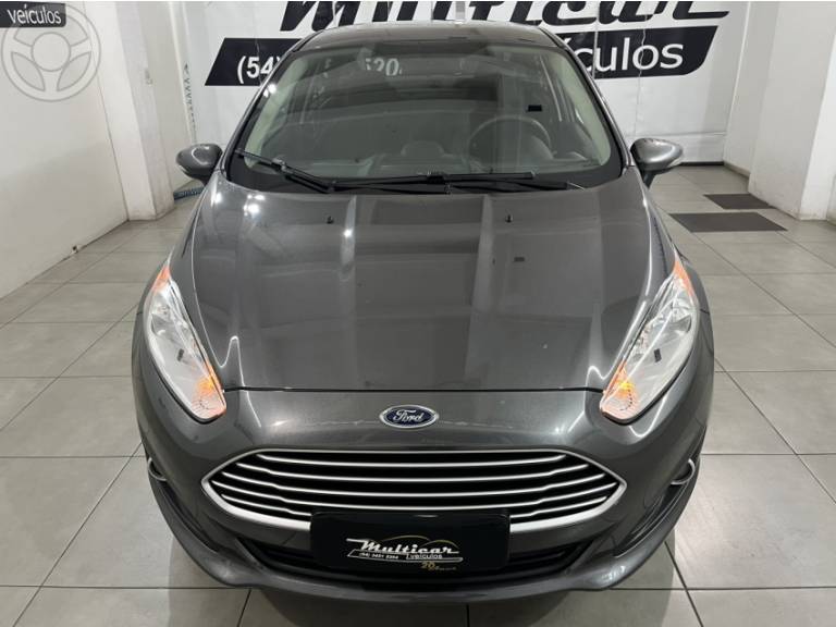 FORD - FIESTA 1.6 SE SEDAN 16V FLEX 4P MANUAL - 2014/2015 - CINZA - R$ 47.500,00