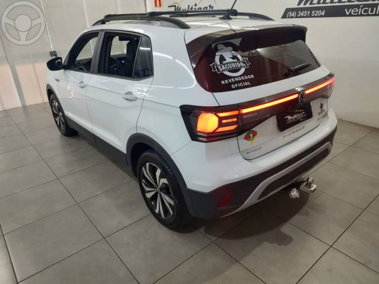 VOLKSWAGEN - T-CROSS 1.0 TSI 12V FLEX 4P AUTOMÁTICO - 2024/2025 - BRANCA - R$ 134.900,00