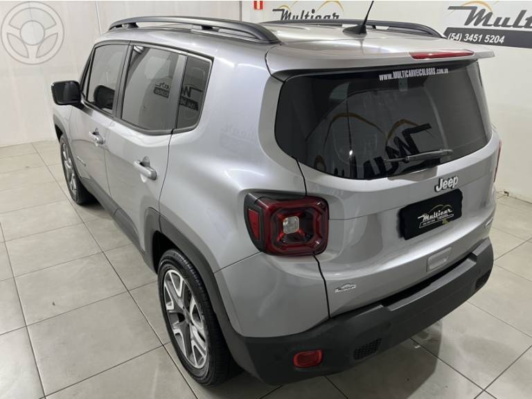 JEEP - RENEGADE 1.8 16V FLEX LONGITUDE 4P AUTOMÁTICO - 2020/2020 - PRATA - R$ 79.500,00