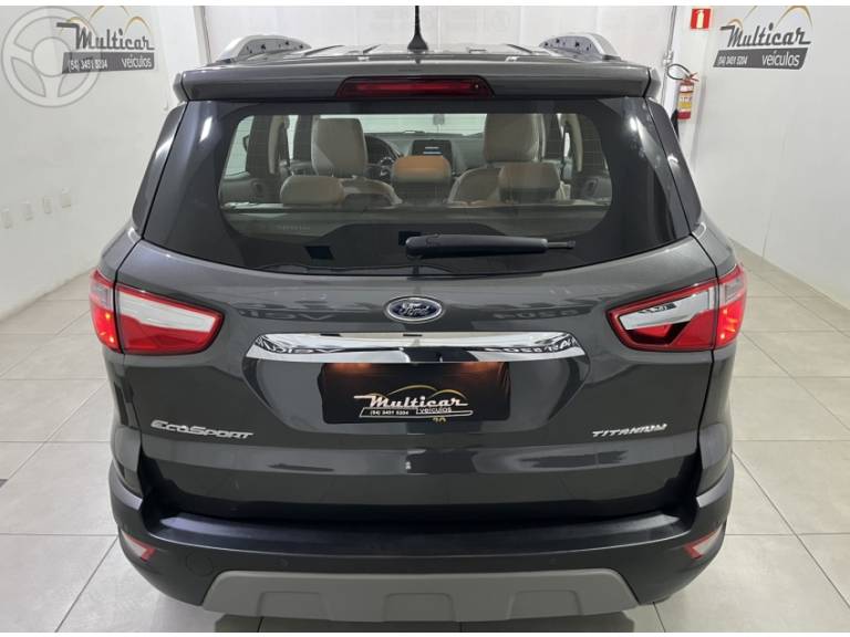 FORD - ECOSPORT 1.5 TITANIUM 16V FLEX 4P AUTOMÁTICO - 2019/2020 - CINZA - R$ 81.900,00