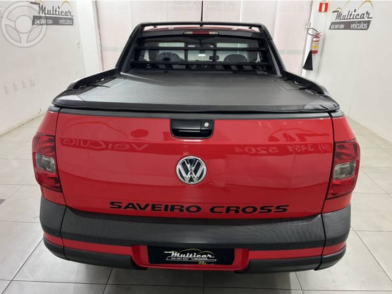 VOLKSWAGEN - SAVEIRO 1.6 CROSS CE 8V FLEX 2P MANUAL - 2013/2013 - VERMELHA - R$ 53.500,00