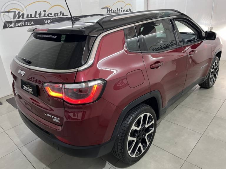 JEEP - COMPASS 2.0 16V DIESEL LIMITED 4X4 AUTOMÁTICO - 2021/2021 - VERMELHA - R$ 129.900,00