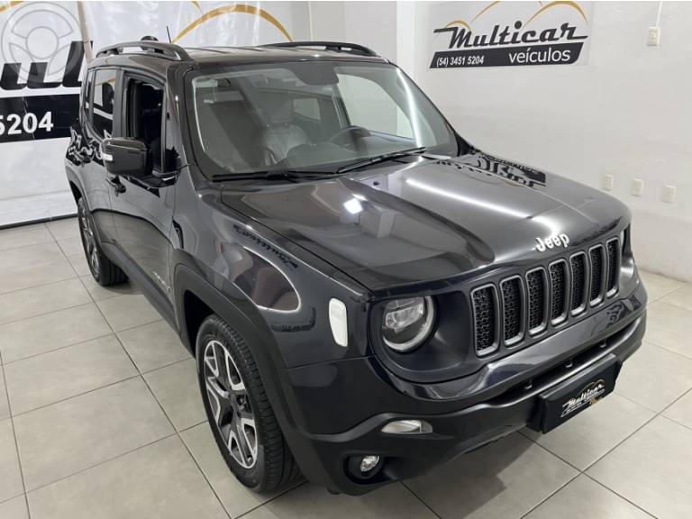 JEEP - RENEGADE 1.8 16V FLEX LONGITUDE 4P AUTOMÁTICO - 2019/2020 - PRETA - R$ 81.900,00