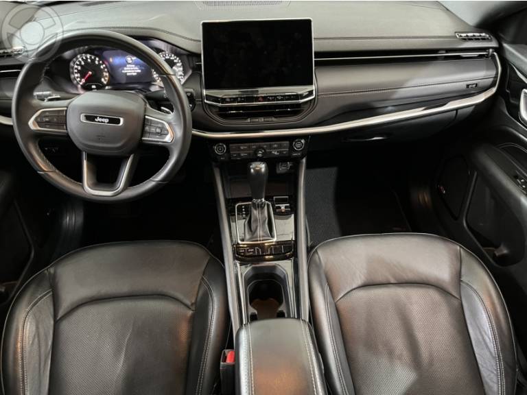 JEEP - COMPASS 1.3 LONGITUDE T270 16V TURBO FLEX 4P AUTOMÁTICO - 2021/2022 - BRANCA - R$ 134.900,00
