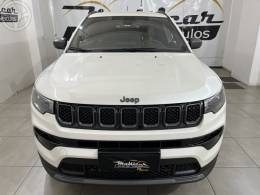 JEEP - COMPASS 1.3 LONGITUDE T270 16V TURBO FLEX 4P AUTOMÁTICO - 2021/2022 - BRANCA - R$ 134.900,00