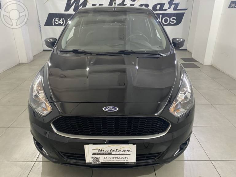 FORD - KA 1.0 SE 12V FLEX 4P MANUAL - 2015/2016 - PRETA - R$ 41.900,00