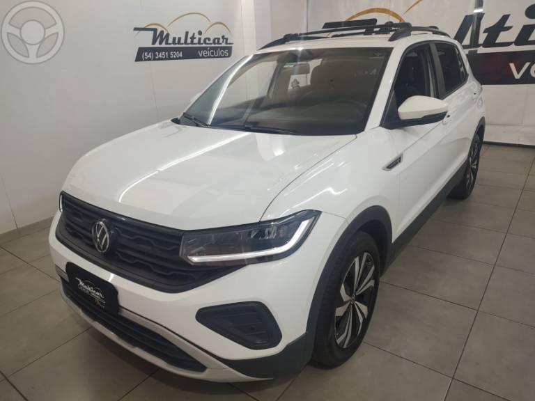 VOLKSWAGEN - T-CROSS 1.0 TSI 12V FLEX 4P AUTOMÁTICO - 2024/2025 - BRANCA - R$ 134.900,00