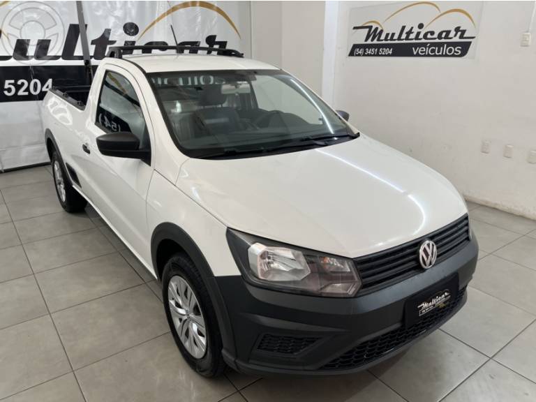 VOLKSWAGEN - SAVEIRO 1.6 MSI ROBUST CS 8V FLEX 2P MANUAL - 2021/2022 - BRANCA - R$ 64.900,00
