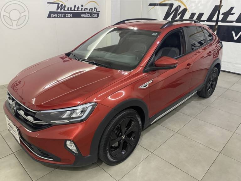 VOLKSWAGEN - NIVUS 1.0 TSI HIGHLINE FLEX 4P AUTOMÁTICO - 2022/2023 - VERMELHA - R$ 119.900,00