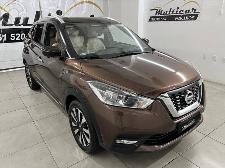 NISSAN - KICKS 1.6 16V FLEX SL 4P XTRONIC - 2018/2018 - MARROM - R$ 84.900,00