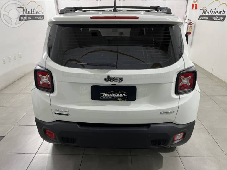 JEEP - RENEGADE 2.0 16V TURBO DIESEL LONGITUDE 4P 4X4 AUTOMÁTICO - 2017/2018 - BRANCA - R$ 92.900,00