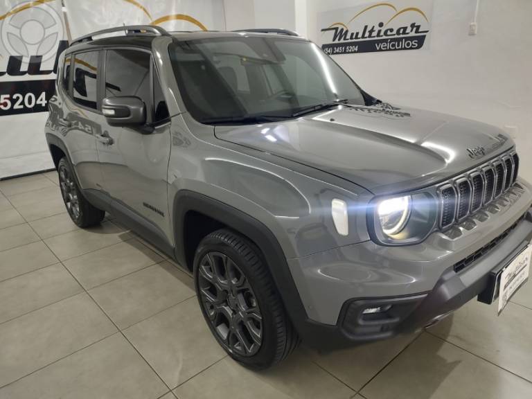 JEEP - RENEGADE 1.3 S T270 16V TURBO FLEX 4X4 4P AUTOMÁTICO - 2022/2022 - CINZA - R$ 127.900,00