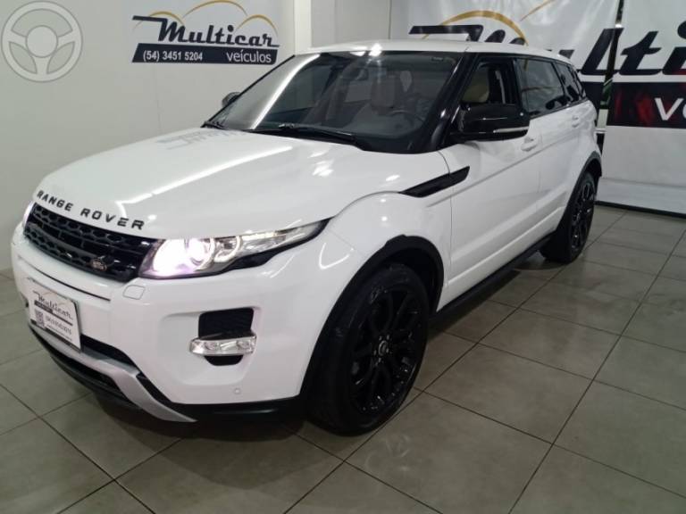 LAND ROVER - RANGE ROVER EVOQUE 2.0 DYNAMIC 4WD 16V 4P AUTOMÁTICO - 2012/2013 - BRANCA - R$ 104.900,00