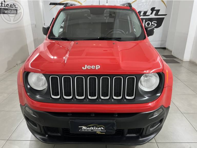 JEEP - RENEGADE 1.8 16V FLEX 4P AUTOMÁTICO - 2017/2017 - VERMELHA - R$ 69.900,00