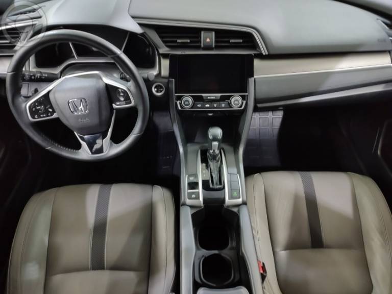 HONDA - CIVIC 2.0 16V FLEXONE EXL 4P CVT - 2020/2020 - CINZA - R$ 122.900,00