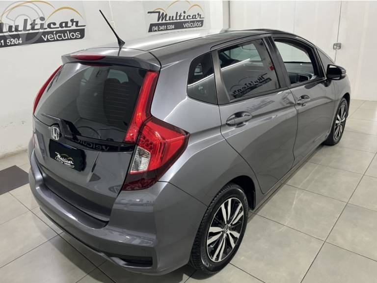HONDA - FIT 1.5 EX 16V FLEX 4P AUTOMÁTICO - 2018/2019 - CINZA - R$ 82.500,00