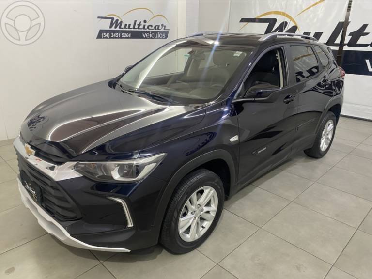 CHEVROLET - TRACKER 1.0 12V LT TURBO FLEX 4P AUTOMÁTICO - 2021/2021 - AZUL - R$ 94.900,00