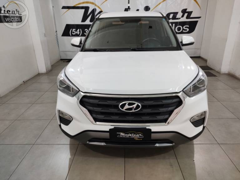 HYUNDAI - CRETA 2.0 16V FLEX PRESTIGE AUTOMÁTICO - 2017/2018 - BRANCA - R$ 91.900,00