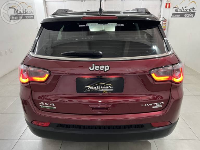 JEEP - COMPASS 2.0 16V DIESEL LIMITED 4X4 AUTOMÁTICO - 2021/2021 - VERMELHA - R$ 129.900,00